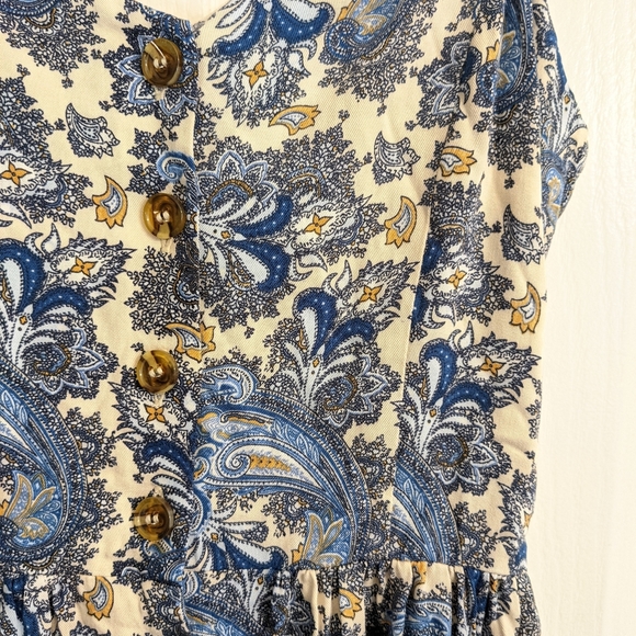 H&M floral midi dress size 2 - Picture 2 of 2